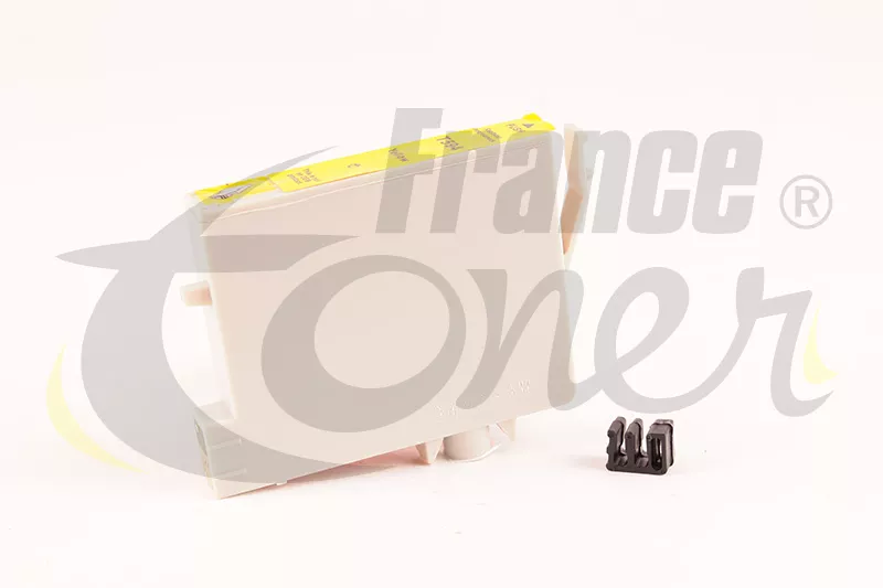 Cartouche d'encre générique équivalent à EPSON T0594 Série Lys (C13T059440) - JAUNE - Format Standard