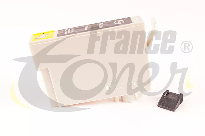 Cartouche d'encre générique équivalent à EPSON T0791 Série Chouette (C13T079140) - NOIR - Format Standard