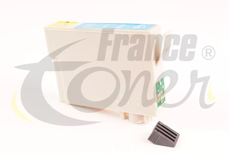 Cartouche d'encre générique équivalent à EPSON T0792 Série Chouette (C13T079240) - CYAN (bleu) - Format Standard