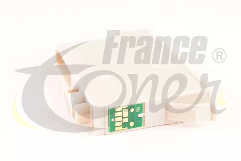 Cartouche d'encre générique équivalent à EPSON T0794 Série Chouette (C13T079440) - JAUNE - Format Standard