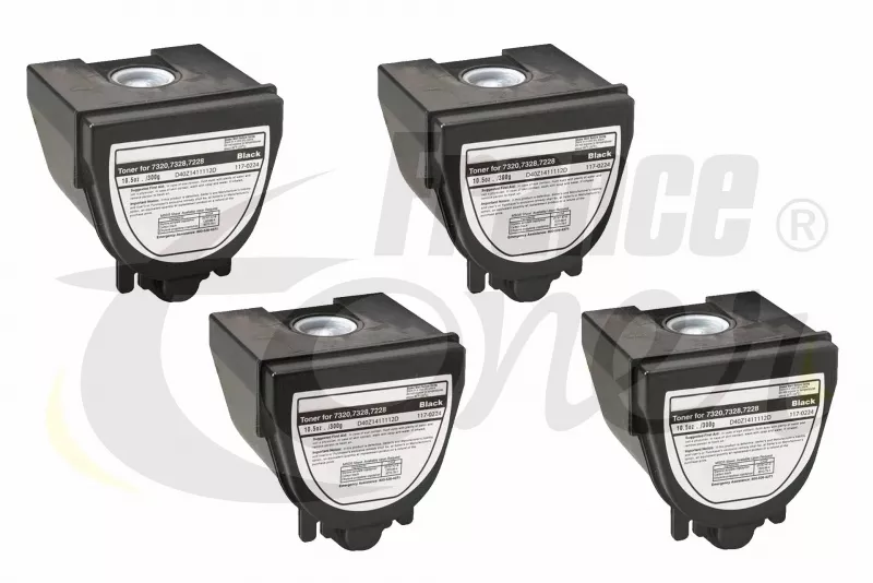 Pack de 4 toners générique équivalent à LANIER...