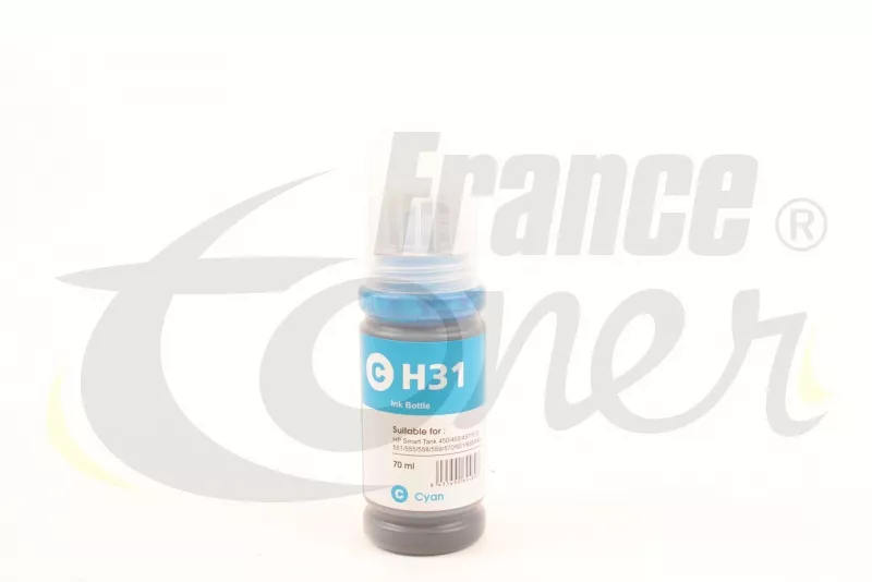Recharge Encre générique équivalent à HP 31 (1V...