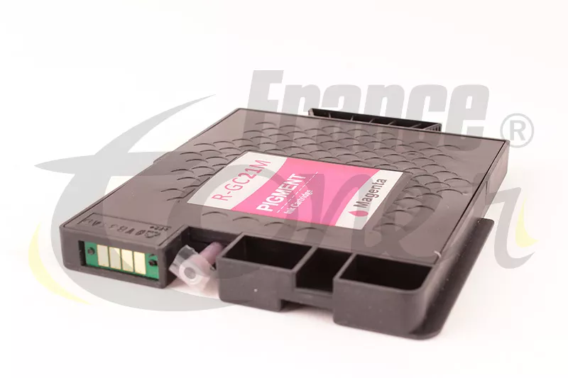 Cartouche d'encre générique équivalent à RICOH GC21M (GC-21M) - MAGENTA (rouge) - Format Standard