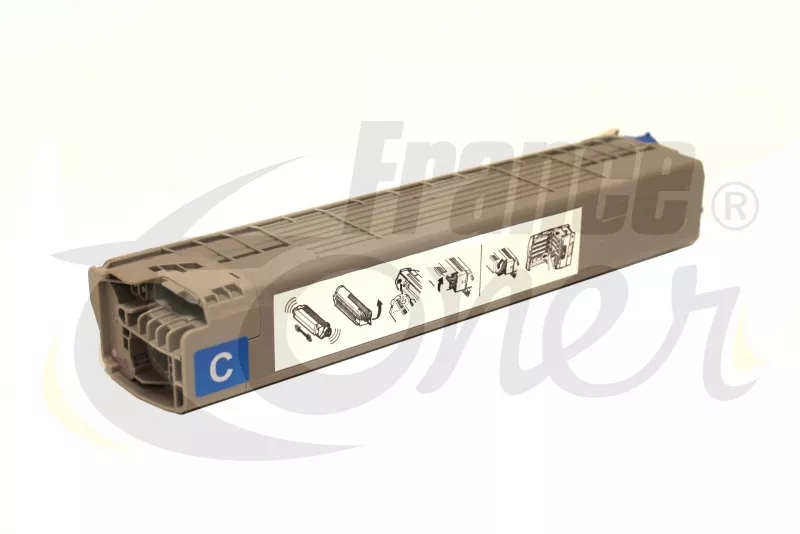 Toner générique équivalent à  (45862821) - CYAN...