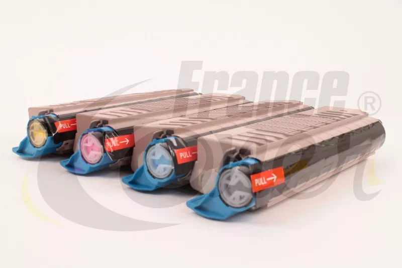 Pack de 4 toners générique équivalent à OKI 465...