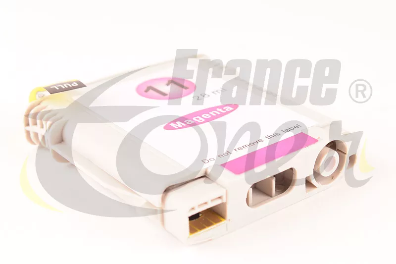 Cartouche d'encre générique équivalent à HP 11 (C4837A) - MAGENTA (rouge) - Format Standard