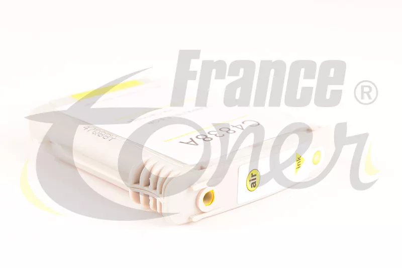 Cartouche d'encre générique équivalent à HP 11 (C4838A) - JAUNE - Format Standard