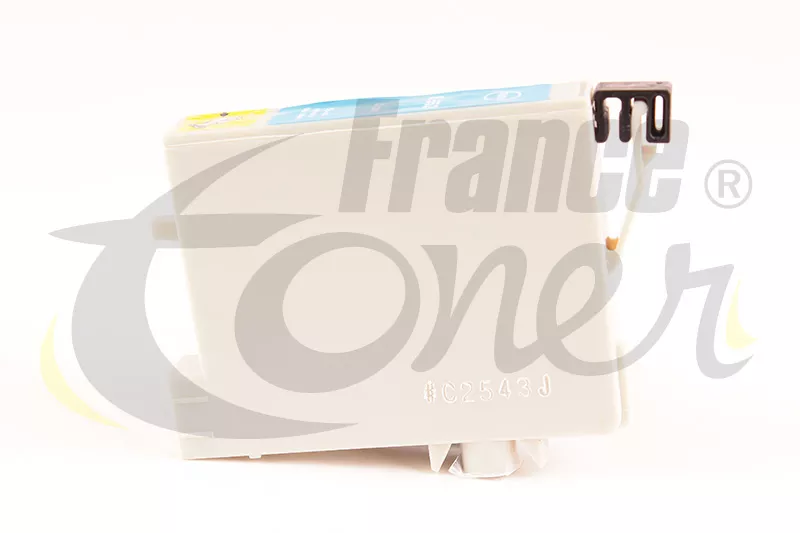 Cartouche d'encre générique équivalent à EPSON T0552 Série Canard plastique (C13T055240) - CYAN (bleu) - Format Standard