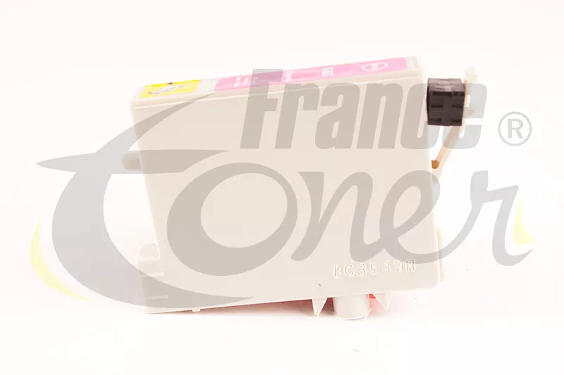 Cartouche d'encre générique équivalent à EPSON T0553 Série Canard plastique (C13T055340) - MAGENTA (rouge) - Format Standard