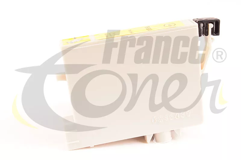 Cartouche d'encre générique équivalent à EPSON T0554 Série Canard plastique (C13T055440) - JAUNE - Format Standard