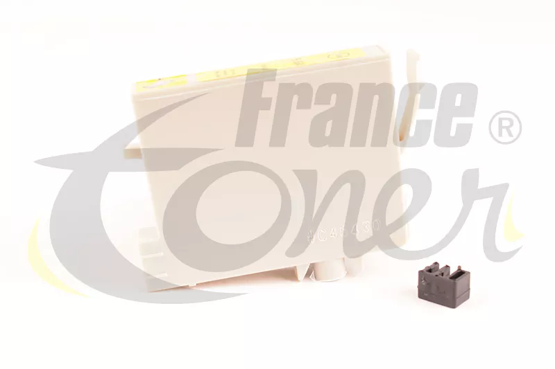 Cartouche d'encre générique équivalent à EPSON T0554 Série Canard plastique (C13T055440) - JAUNE - Format Standard
