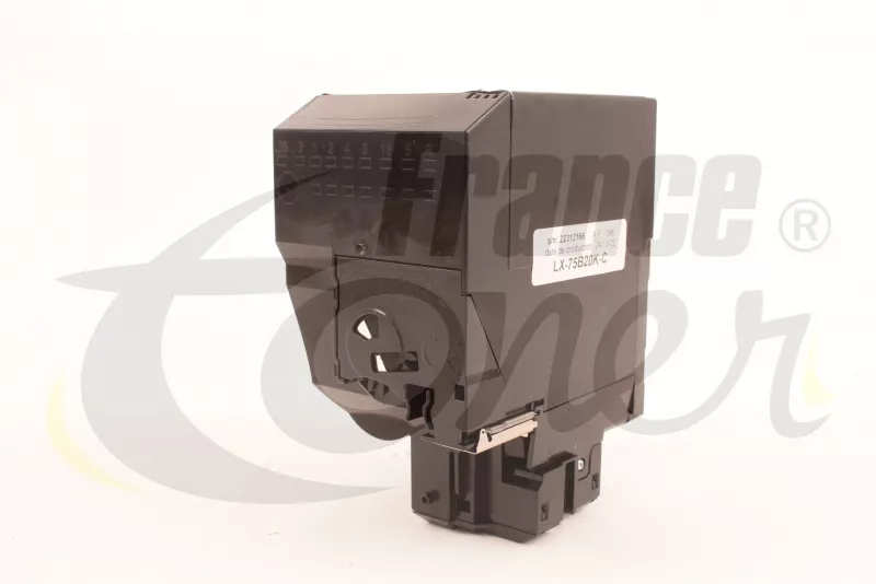 Toner générique équivalent à LEXMARK 75B20K0 - NOIR - Format Standard
