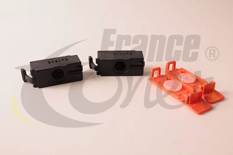 Pack de 2 cartouches d'encre générique équivalent à CANON BCI-15BK (BCI15BK) - NOIR - Format Standard