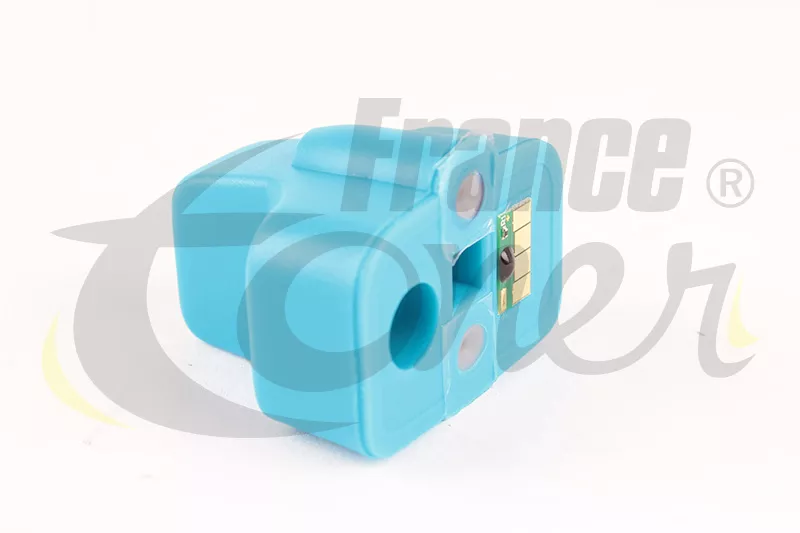 Cartouche d'encre générique équivalent à HP 363 (C8771EE) - CYAN (bleu) - Format Standard