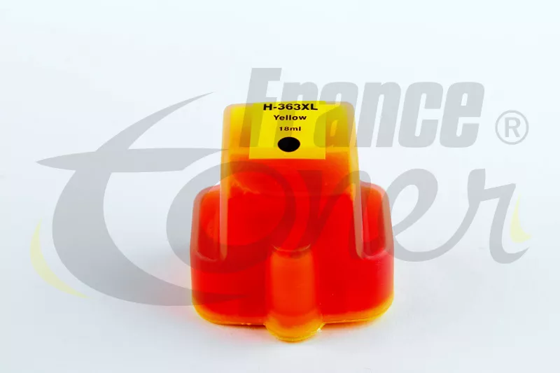 Cartouche d'encre générique équivalent à HP 363 (C8773EE) - JAUNE - Format Standard