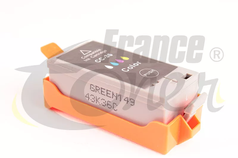 Cartouche d'encre générique équivalent à CANON CLI36 (1511B001) - 3 COULEURS - Format Standard