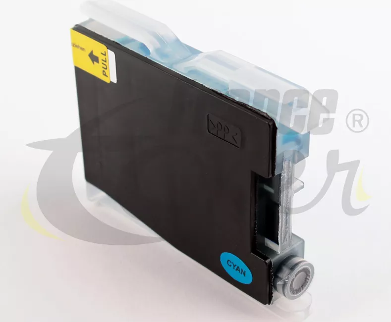 Cartouche d'encre générique équivalent à BROTHER LC-1000C (LC1000C) - CYAN (bleu) - Format Standard