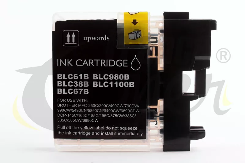 Cartouche d'encre générique équivalent à BROTHER LC-1100BK - NOIR - Format Standard