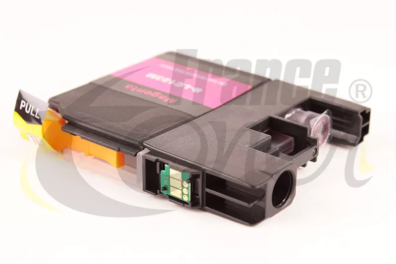 Cartouche d'encre générique équivalent à BROTHER LC-123M Cupcake (LC-123M) - MAGENTA (rouge) - Format Standard