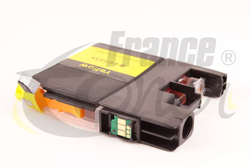 Cartouche d'encre générique équivalent à BROTHER LC-123Y Cupcake (LC-123Y) - JAUNE - Format Standard