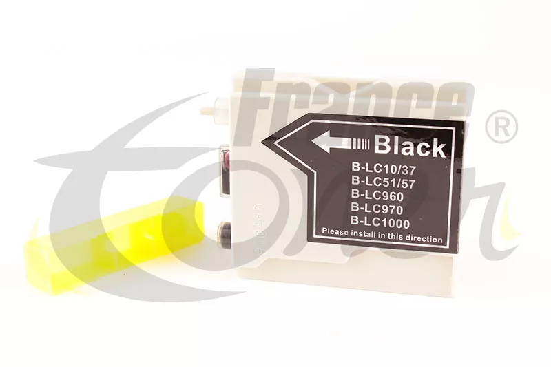 Cartouche d'encre générique équivalent à BROTHER LC-970BK (LC970BK) - NOIR - Format Standard