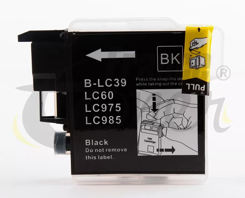Cartouche d'encre générique équivalent à BROTHER LC985BK Série Terre (LC985BK) - NOIR - Format Standard