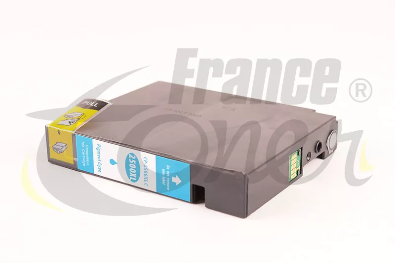 Cartouche d'encre générique équivalent à CANON PGI2500XLC (9265B001) - CYAN (bleu) - Format XL