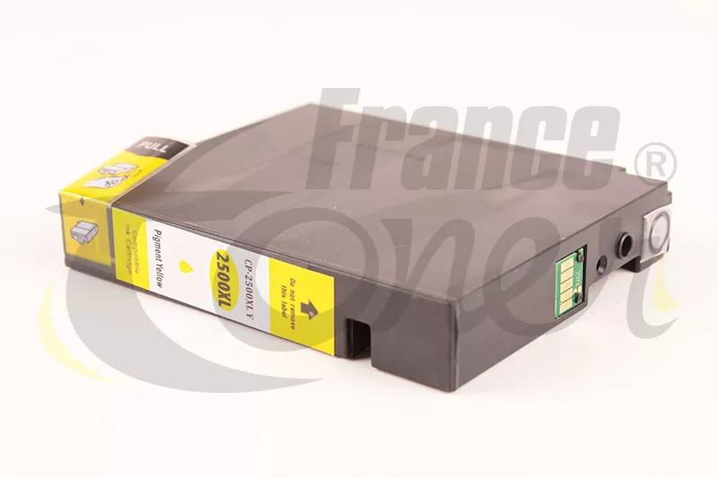 Cartouche d'encre générique équivalent à CANON PGI2500XLY (9267B001) - JAUNE - Format XL