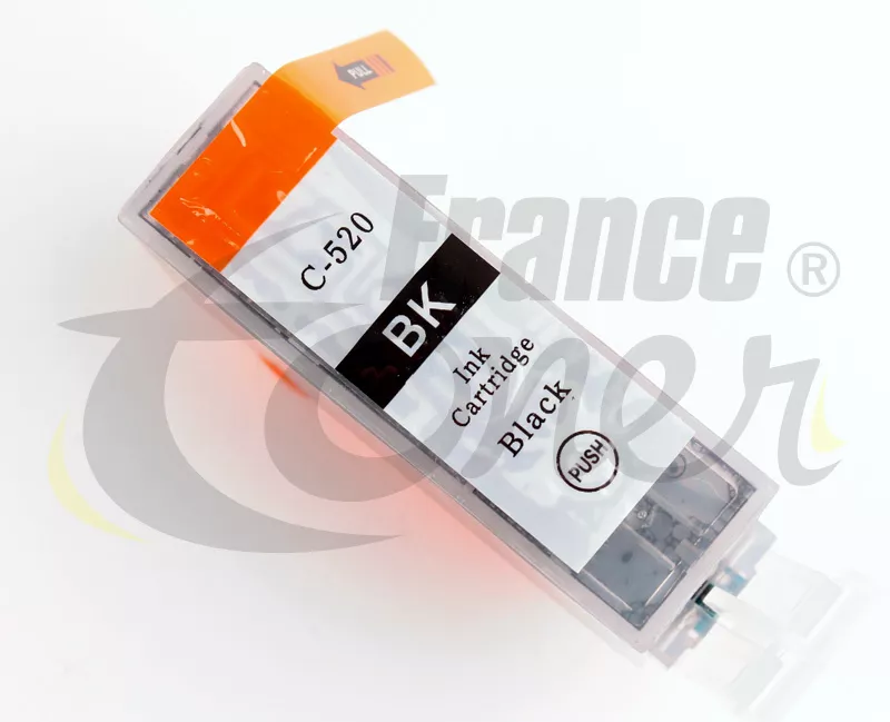 Cartouche d'encre générique équivalent à CANON PGI520PGBK (2932B001) - NOIR - Format Standard