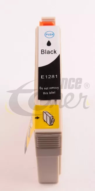 Cartouche d'encre générique équivalent à EPSON T1281 Série Renard (C13T12814012) - NOIR - Format Standard