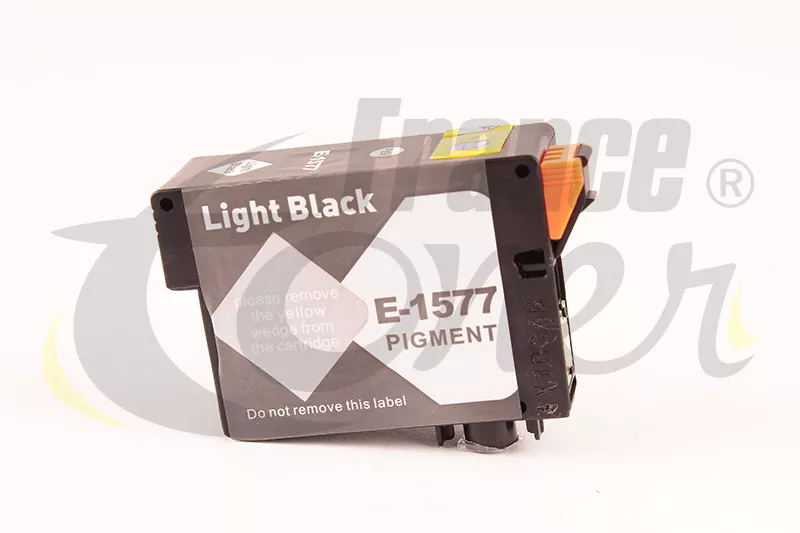 Cartouche d'encre générique équivalent à EPSON T1577 Série Tortue (C13T15774010) - GRIS - Format XL