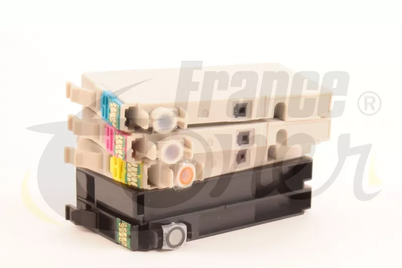 Pack de 4 cartouches d'encre générique équivalent à EPSON 35XL Série cadenas (C13T35964010) - 4 COULEURS - Format XL