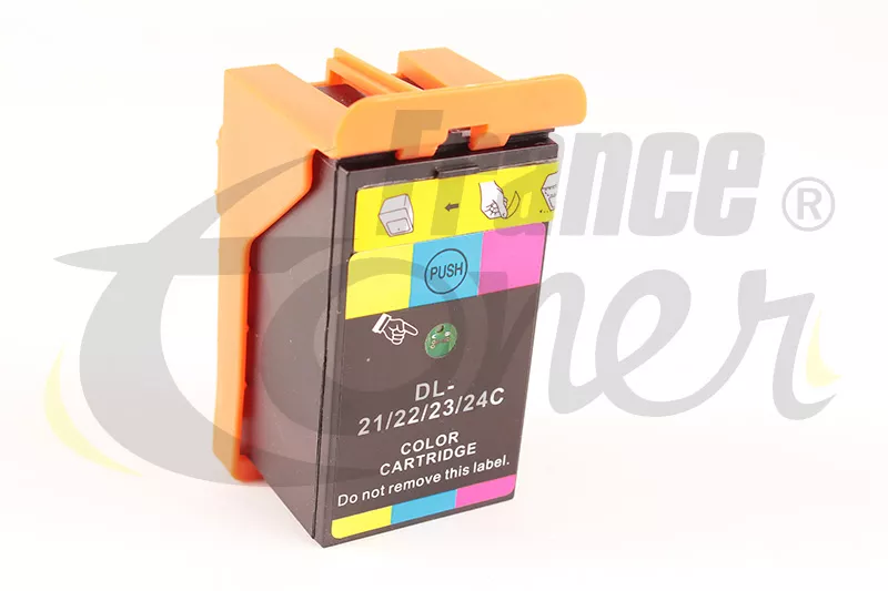 Cartouche d'encre générique équivalent à DELL X738N (592-11329) - 3 COULEURS - Format XL