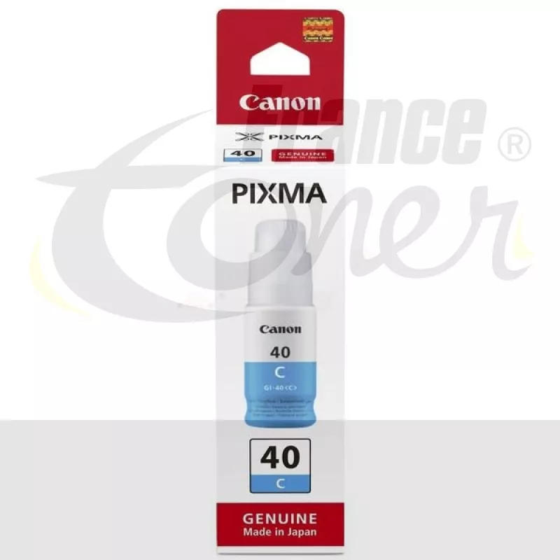 Recharge Encre CANON GI-40C (3400C001) - CYAN (...