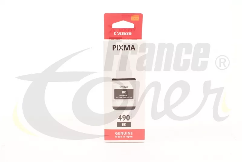 Recharge Encre CANON GI490BK (0663C001) - NOIR...