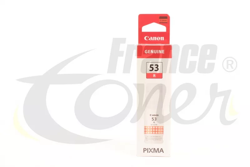 Recharge Encre CANON GI-53R (4717C001) - ROUGE...
