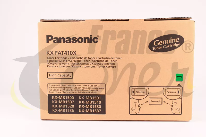 Toner PANASONIC KX-FAT410X - NOIR - Format Stan...