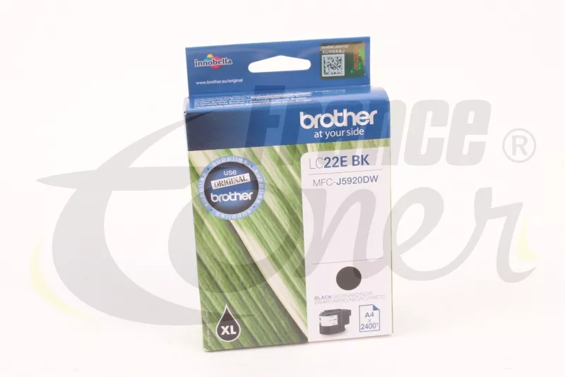 Cartouche d'encre BROTHER LC-22EBK (LC22EBK) -...