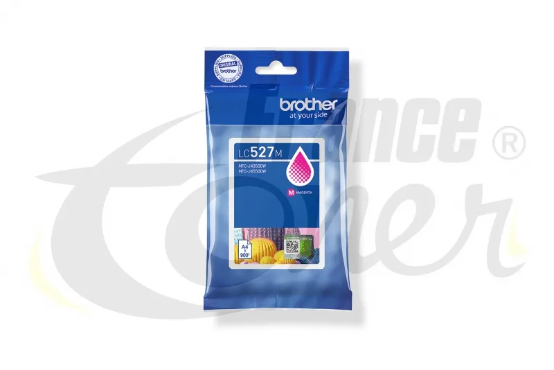 Cartouche d'encre BROTHER LC-527M - MAGENTA (ro...