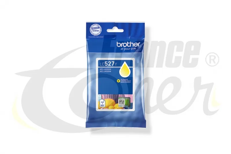 Cartouche d'encre BROTHER LC-527Y - JAUNE - For...