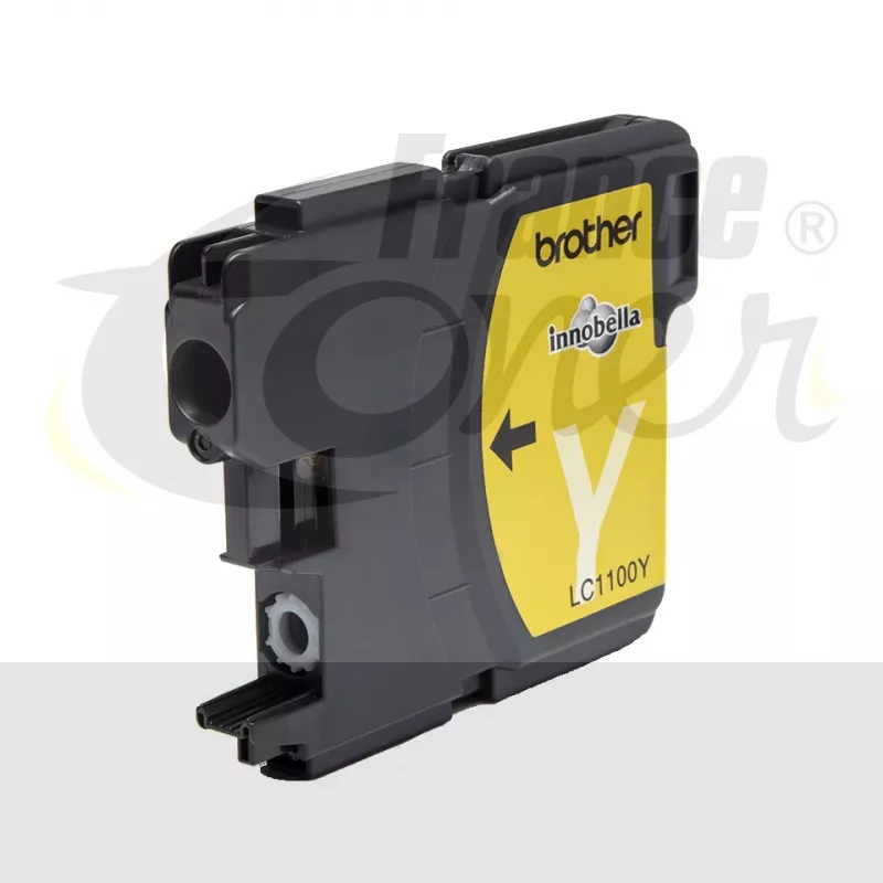 Cartouche d'encre BROTHER LC-1100Y Saturne (LC-1100Y) - JAUNE - Format Standard