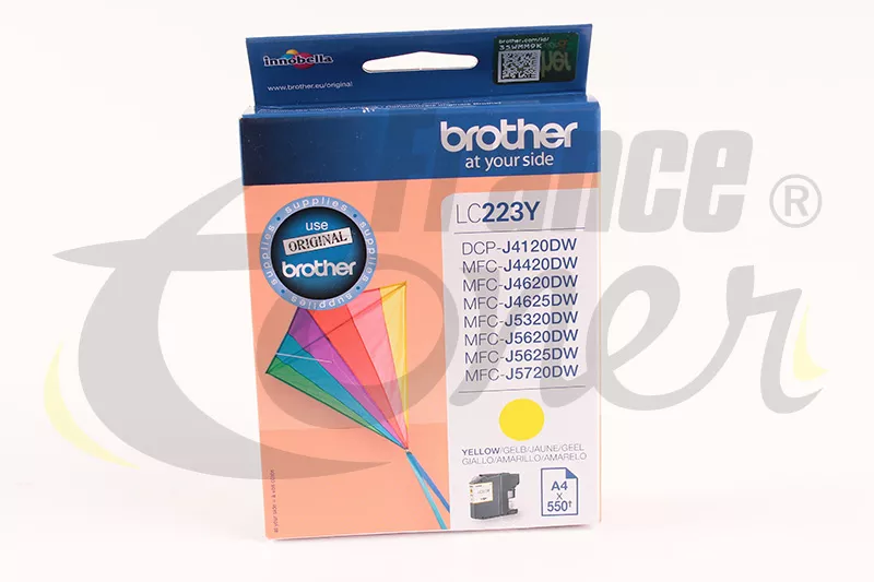 LC-223 Y Cartouche d'encre Brother - Jaune