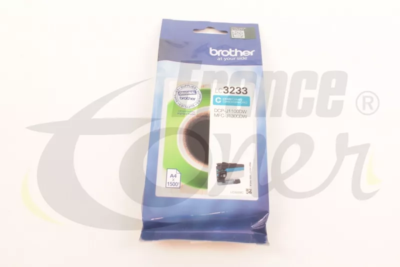 Cartouche d'encre BROTHER LC3233 (LC-3233C) - C...