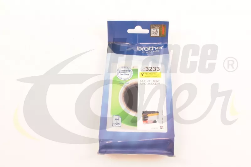 Cartouche d'encre BROTHER LC3233Y (LC-3233Y) -...