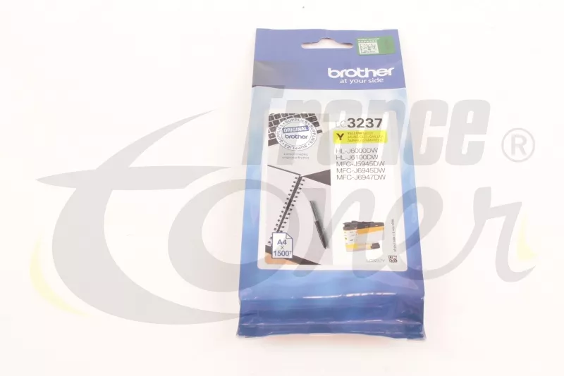 Cartouche d'encre BROTHER LC3237Y (LC-3237Y) -...