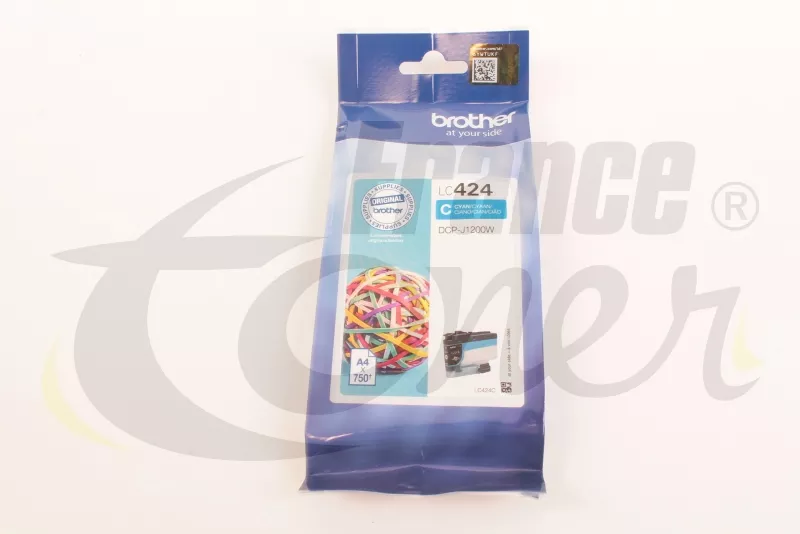 Cartouche d'encre BROTHER 424 (LC-424C) - CYAN...