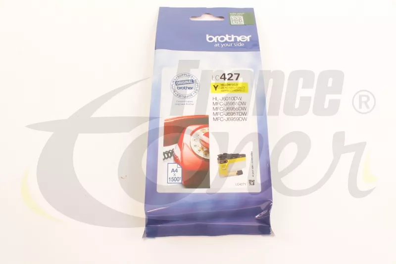 Cartouche d'encre BROTHER 427 (LC-427Y) - JAUNE...