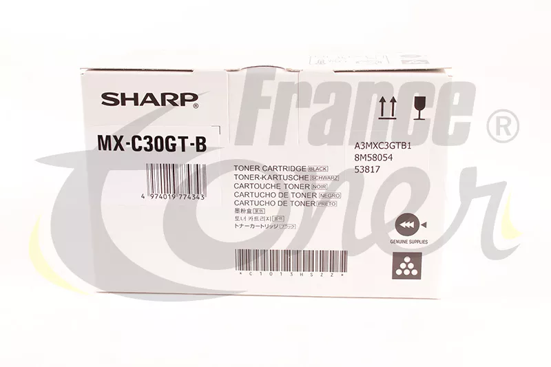 Toner MX C 30 GTB (MXC30GTB) - NOIR
