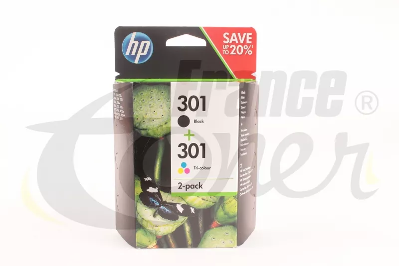 HP CARTOUCHE SIMPLE 301 COULEUR