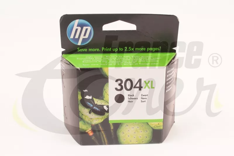 Cartouche d'encre originale HP 304 XL - N9K08AE Noir Grande